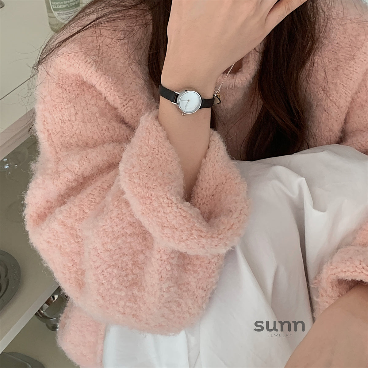 Kenadie Retro Leather Watch [EX1WDGTU]