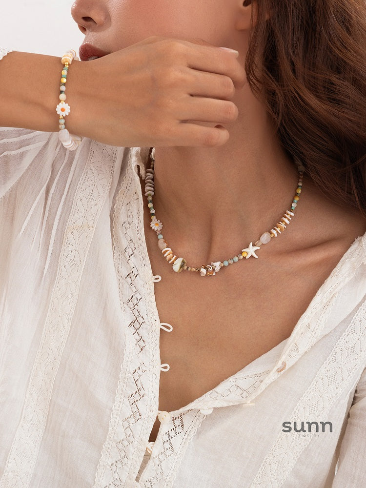 Kendal Bohemian Shell Necklace [PB6DSKHB]