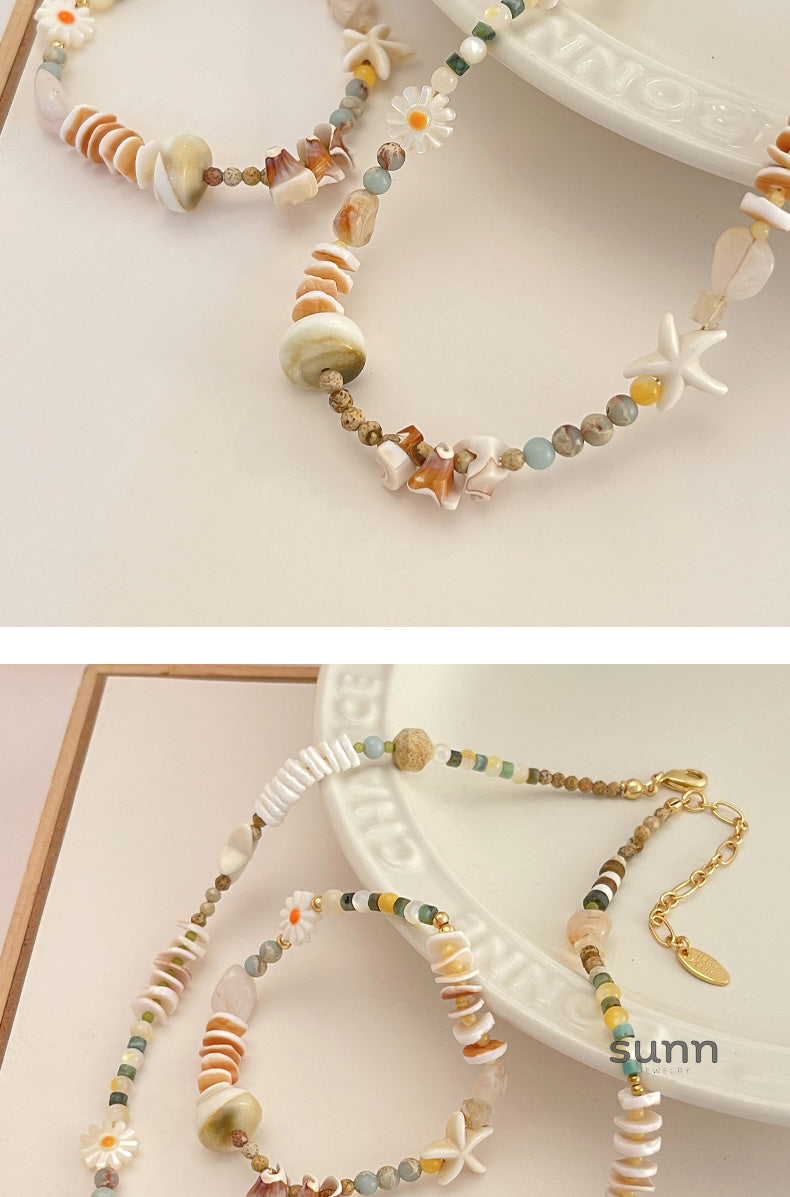 Kendal Bohemian Shell Necklace [VNMIG68Z]