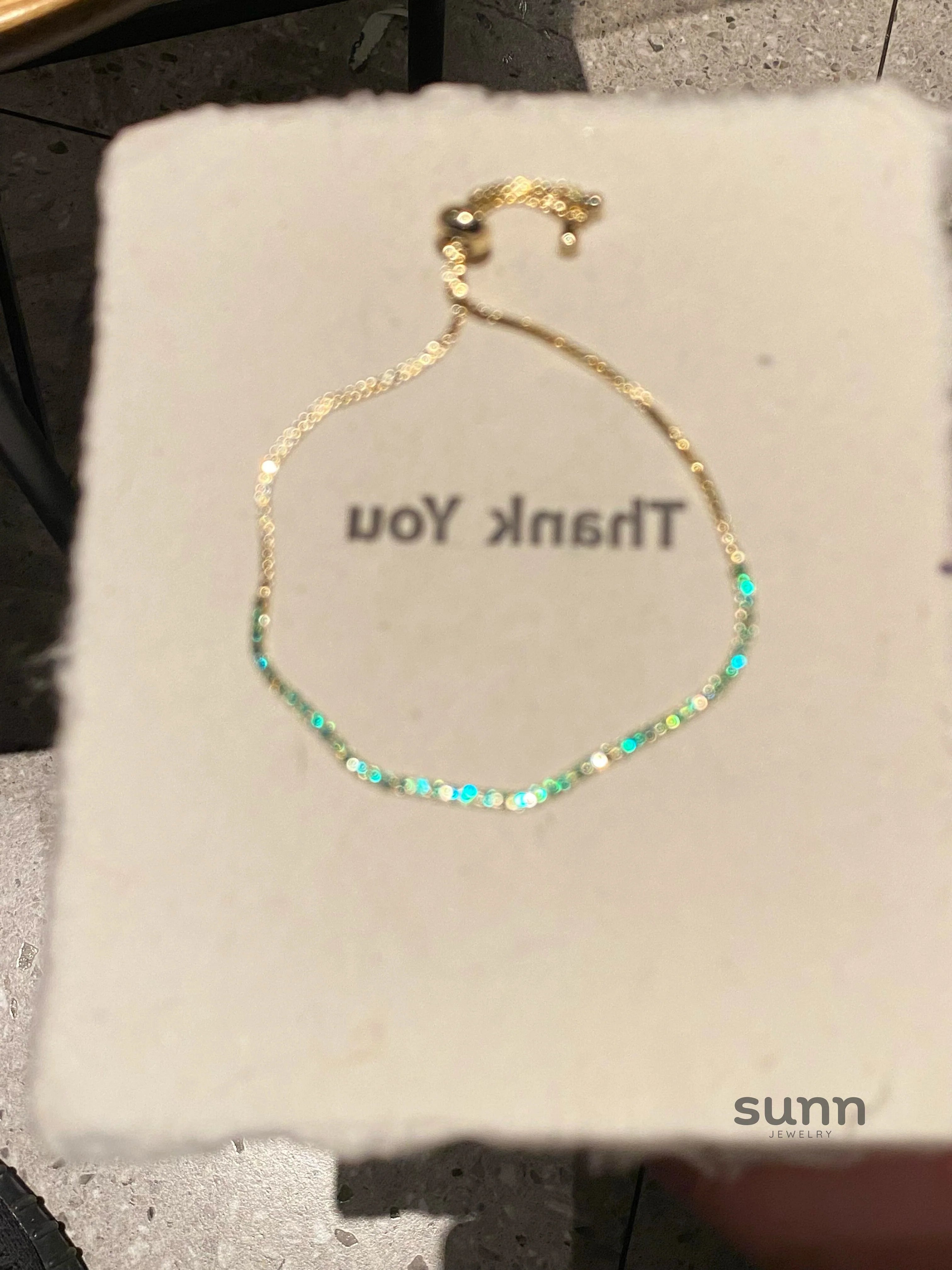 Kendal Mint Star Bracelet