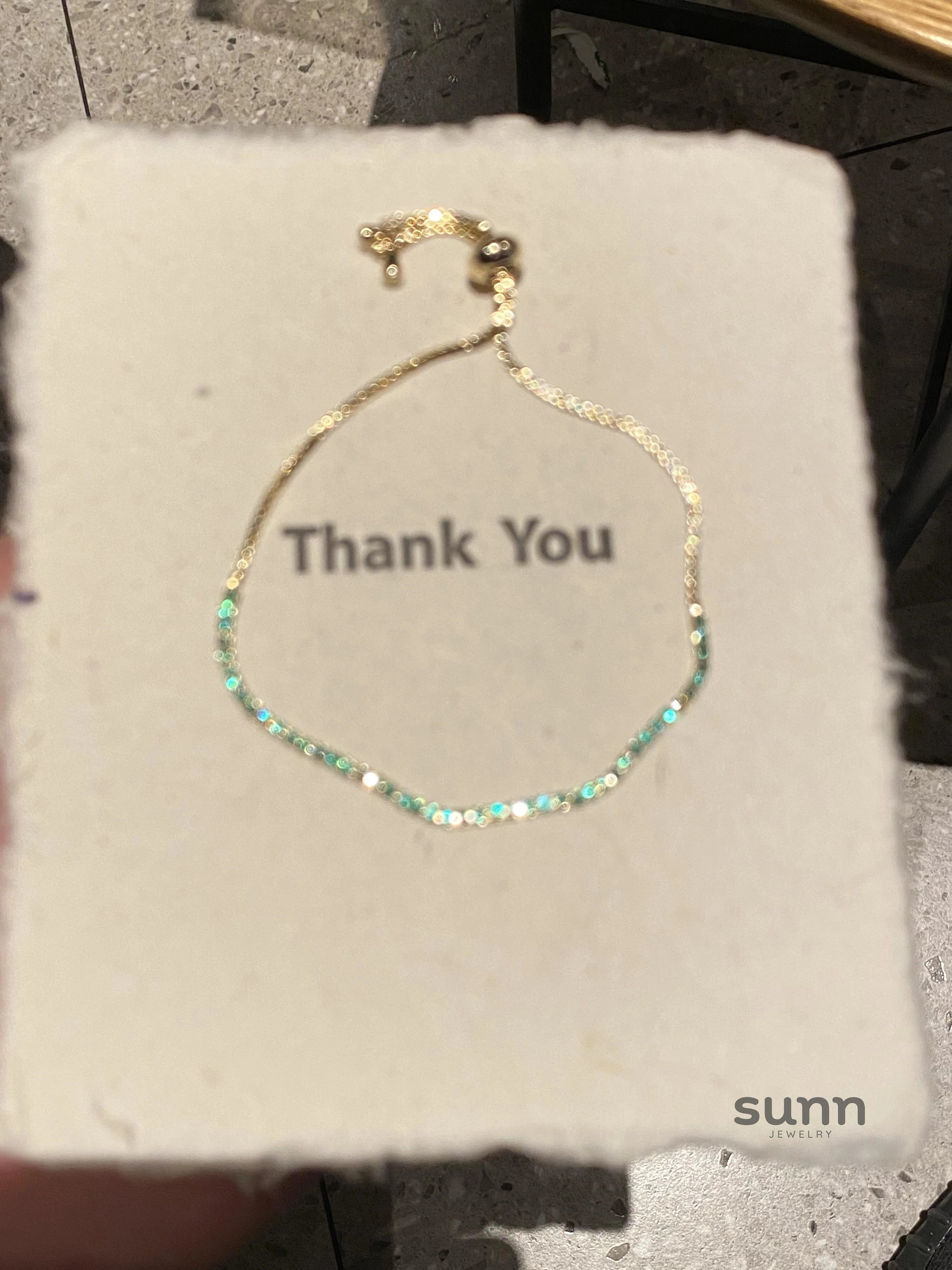 Kendal Mint Star Bracelet