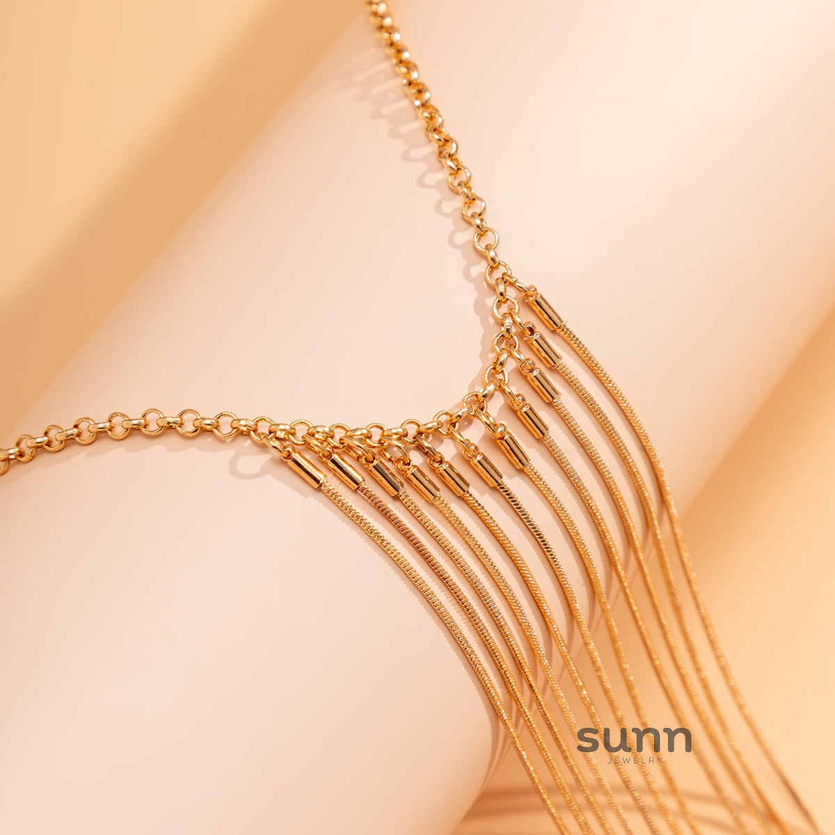 Kendalynn Layered Snake Body Chain [1BMJ4U50]