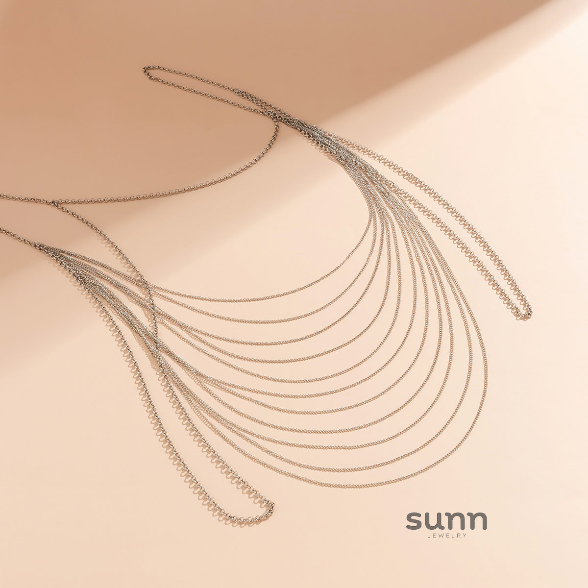 Kendalynn Layered Snake Body Chain [2PUK2AG4]