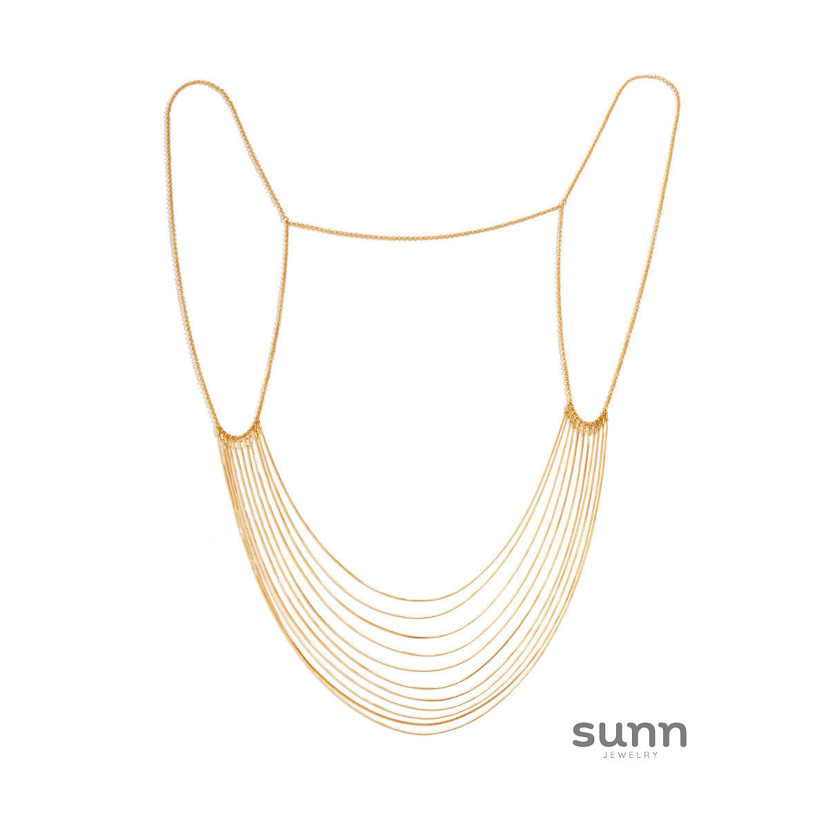 Kendalynn Layered Snake Body Chain [N8UMDULU]