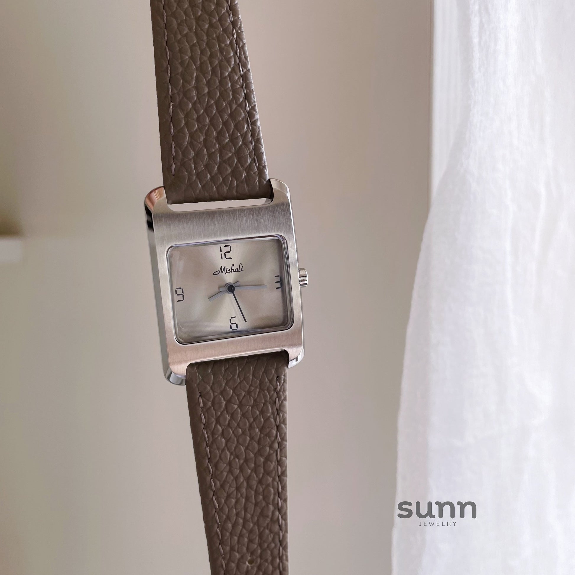 Kendyl Elegant Square Leather Watch [ZDJIQGLY]