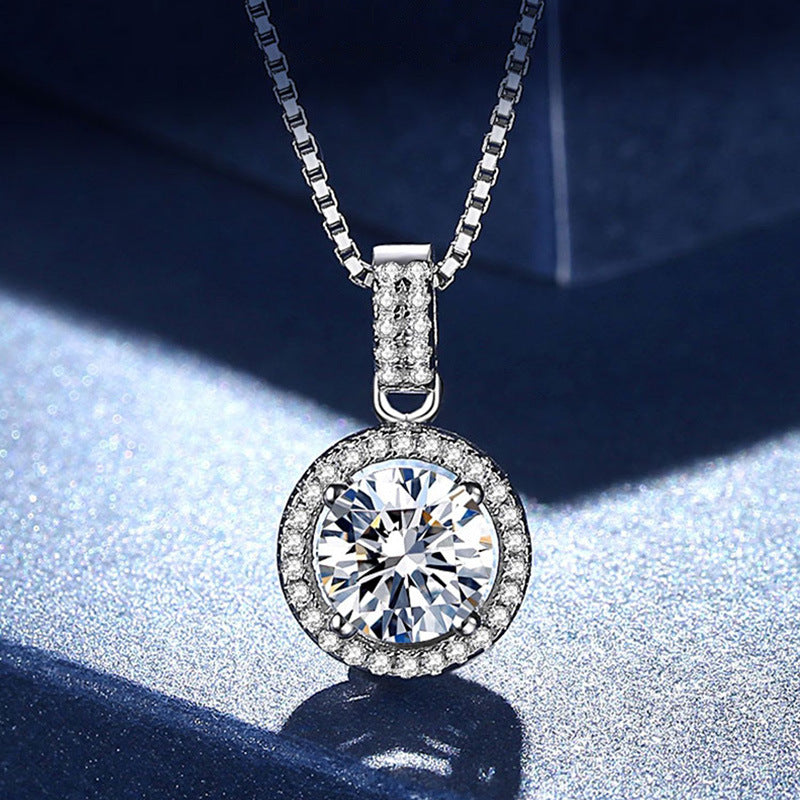 Keniyah Brilliant Solitaire Necklace [U1D64HOK]