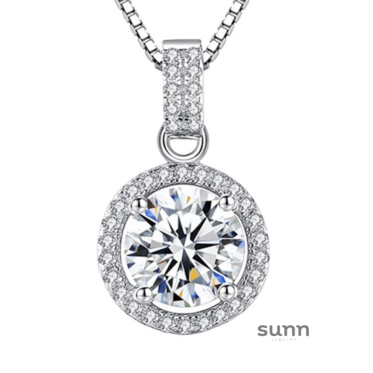 Keniyah Brilliant Solitaire Necklace [NCND2PT4]