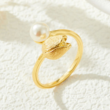 Kenlee Golden Tulip Ring [XF6MPAUV]