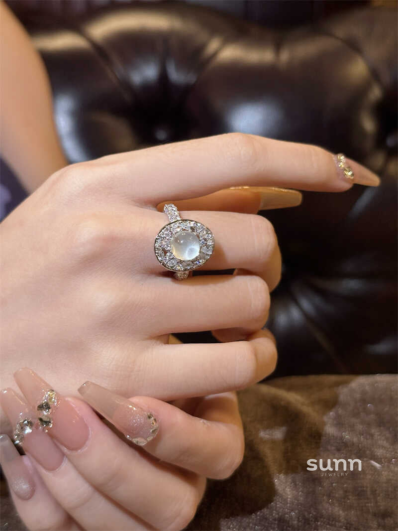 Kenlee Micro-Inlaid Zircon Ring [0E1FRBU7]