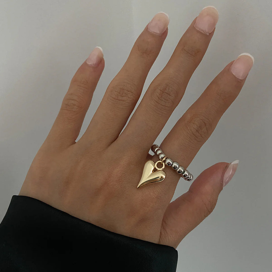 Kenly Elastic Heart Rings
