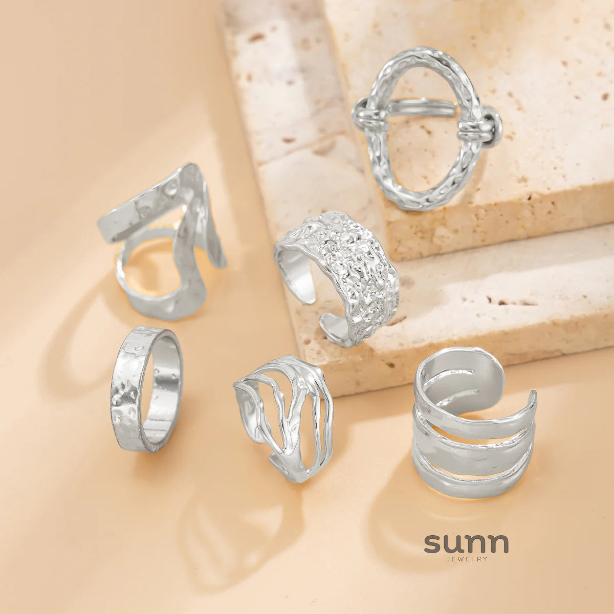 Kennedy Stackable Ring Set