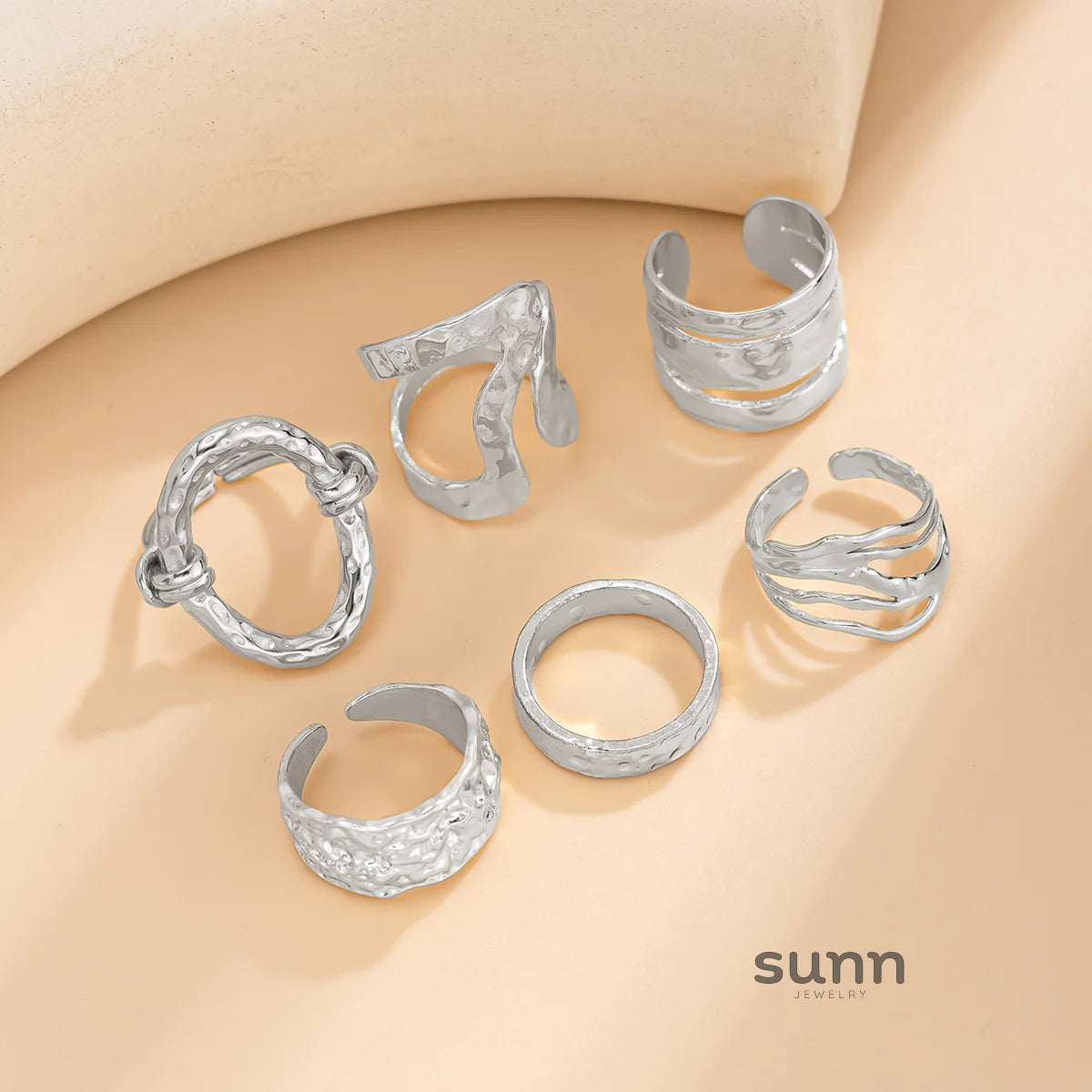 Kennedy Stackable Ring Set