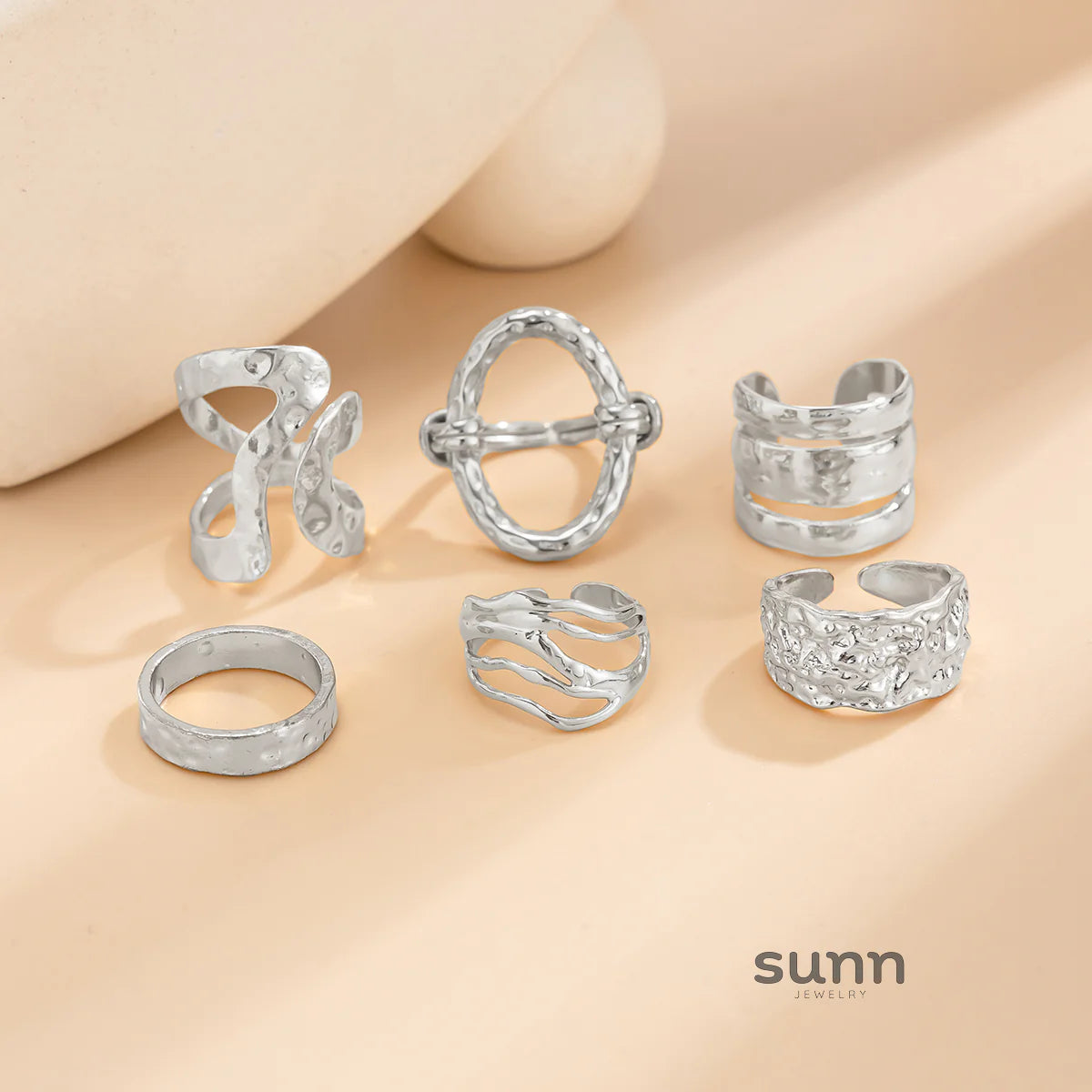 Kennedy Stackable Ring Set