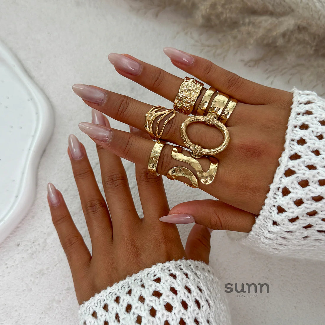 Kennedy Stackable Ring Set