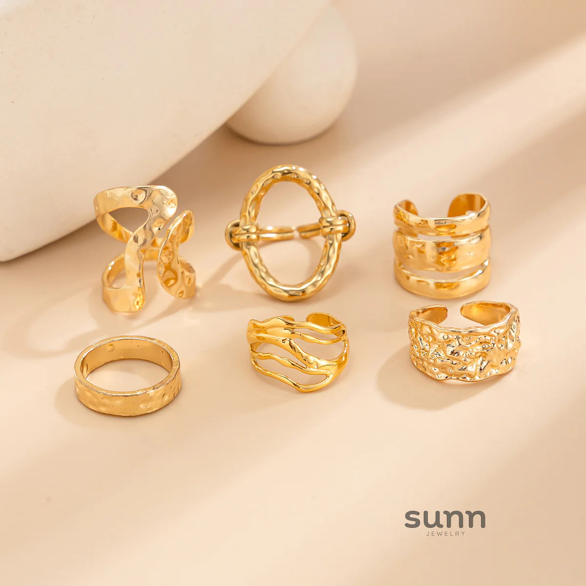 Kennedy Stackable Ring Set