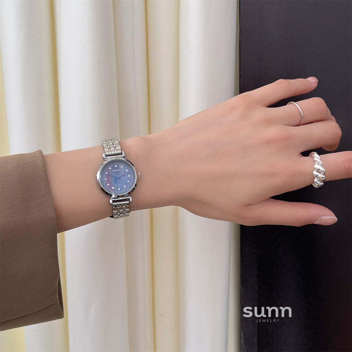 Kenzi Elegant Steel Watch [D253679I]