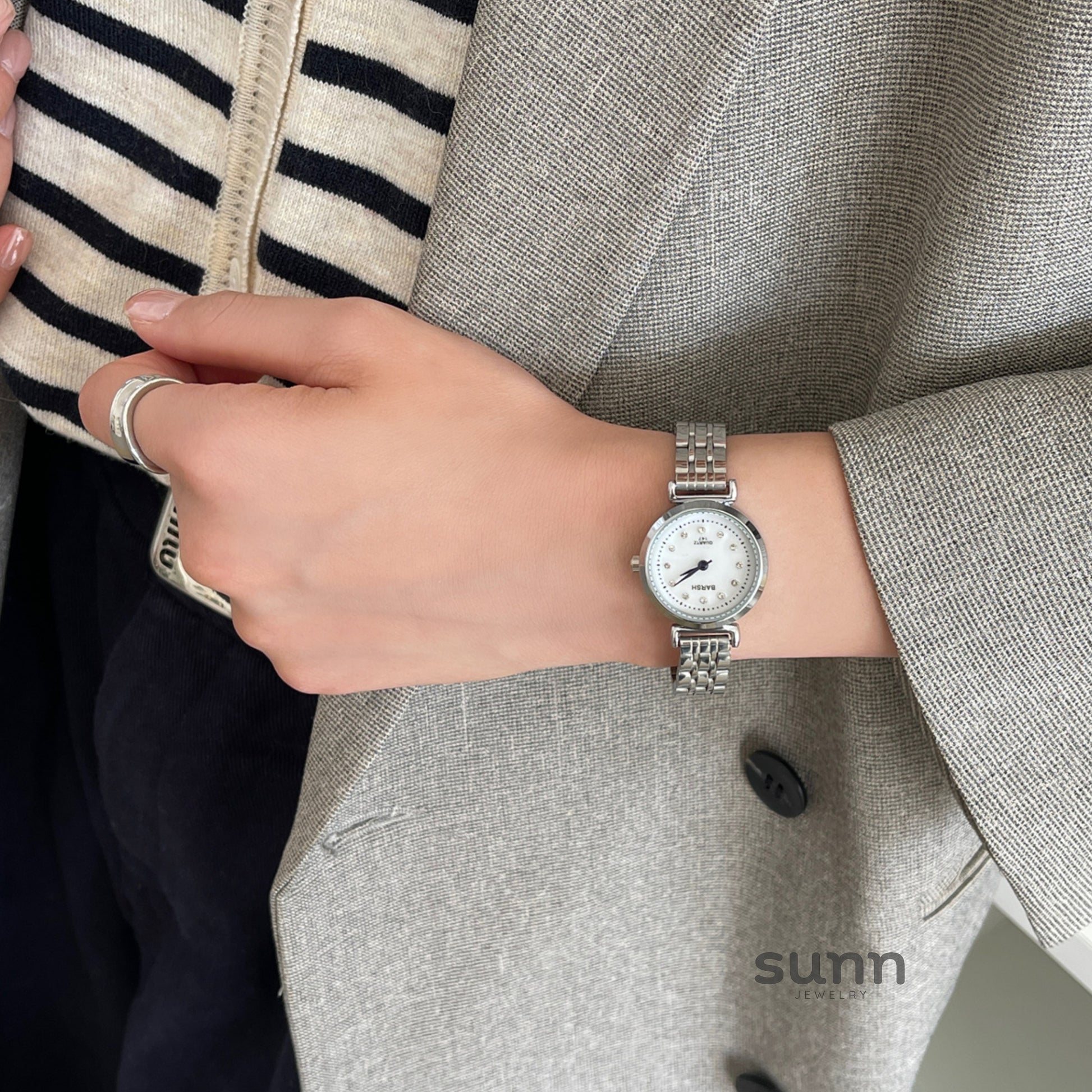 Kenzi Elegant Steel Watch [64JD7RTY]
