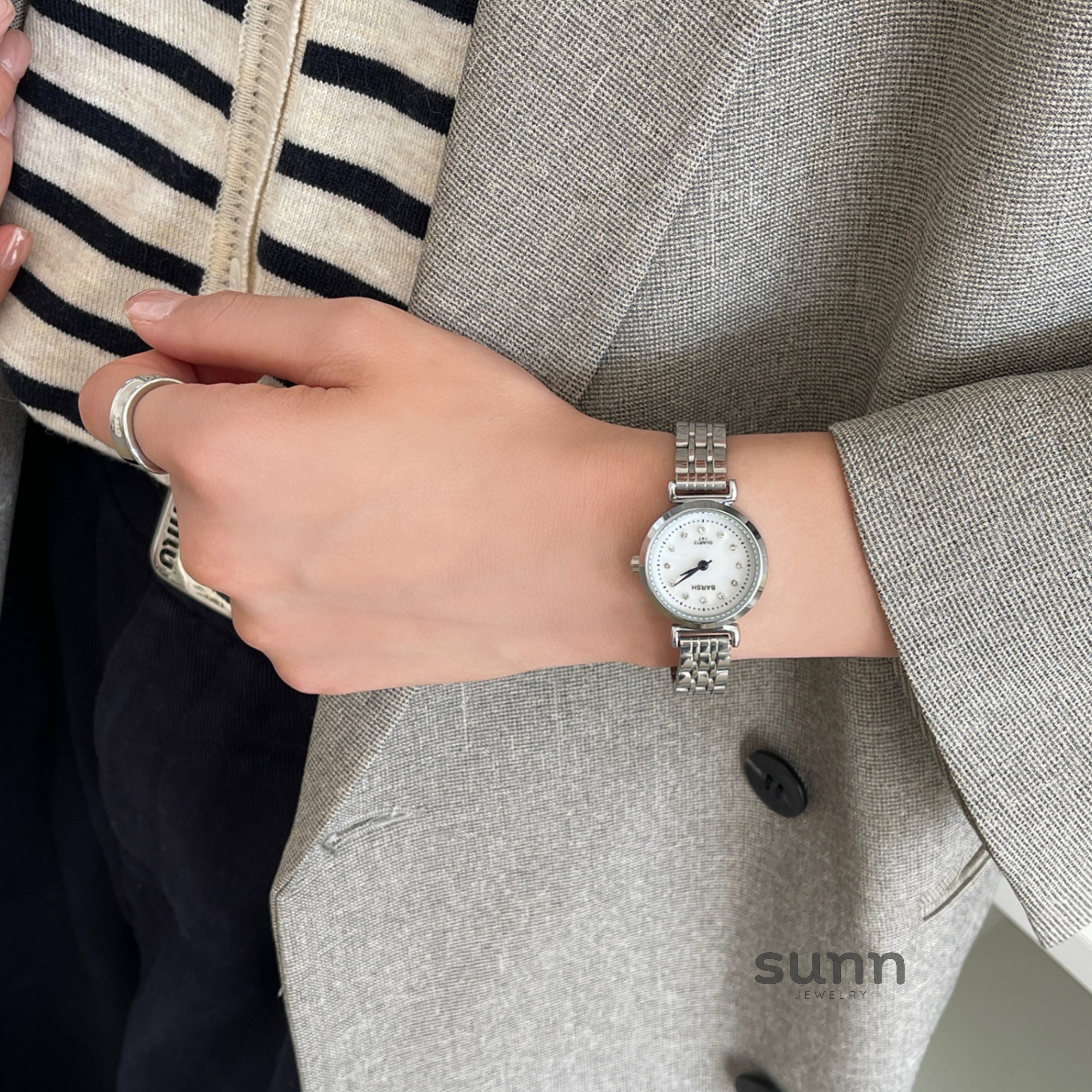 Kenzi Elegant Steel Watch [64JD7RTY]