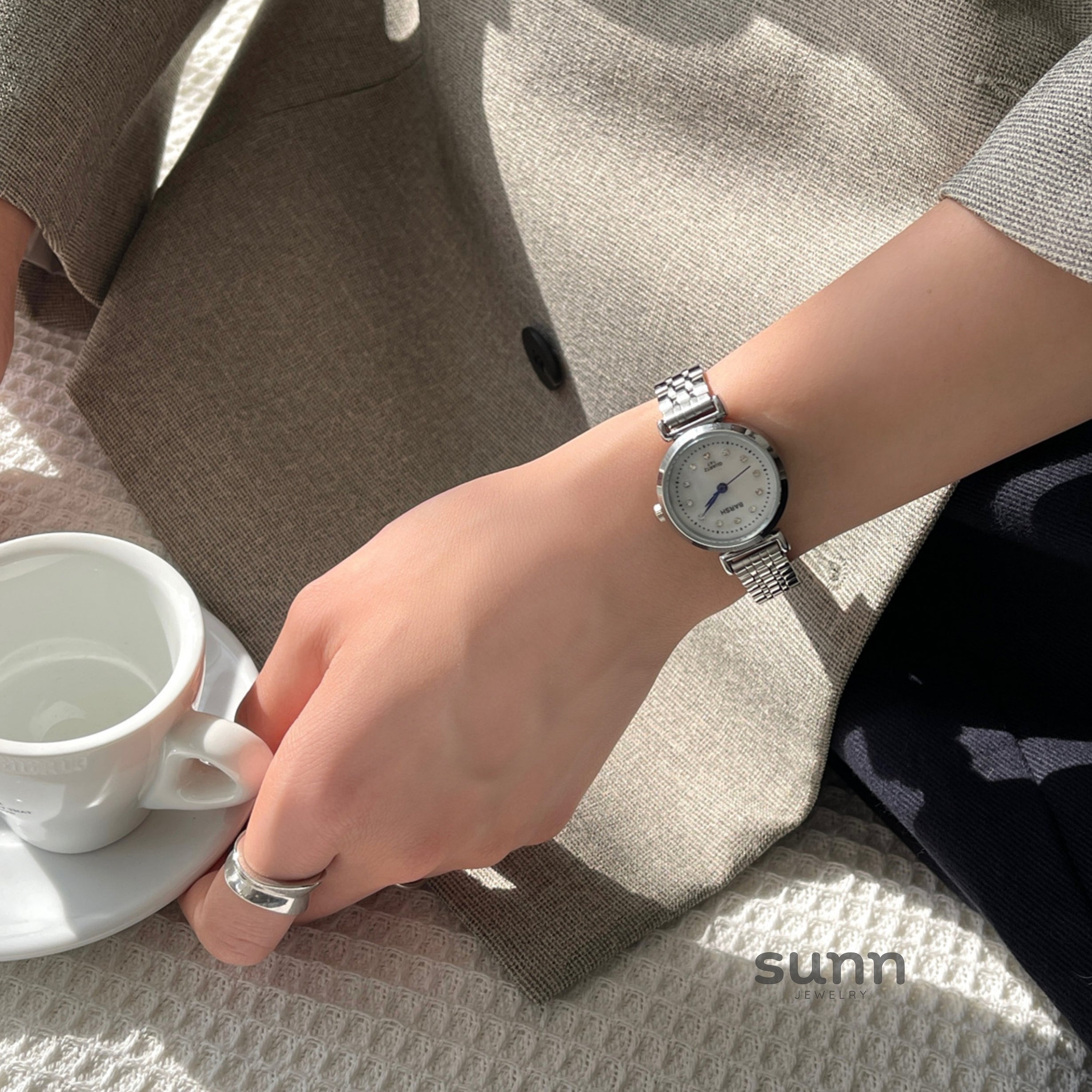 Kenzi Elegant Steel Watch [VUOA4N8C]
