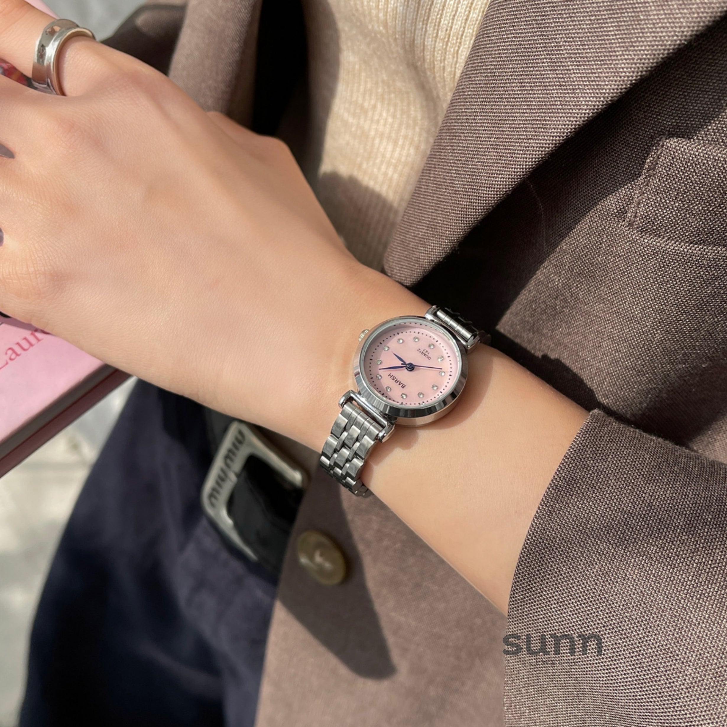Kenzi Elegant Steel Watch [2OY57E3L]