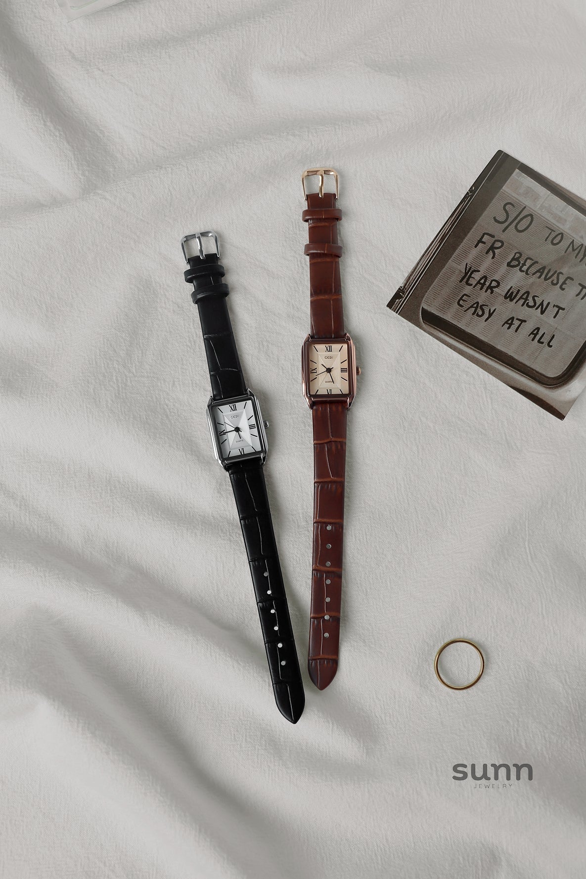Kenzie Vintage Square Watch