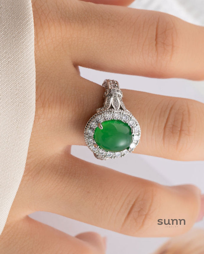 Kenzy Agate Statement Ring [4F98RRD2]