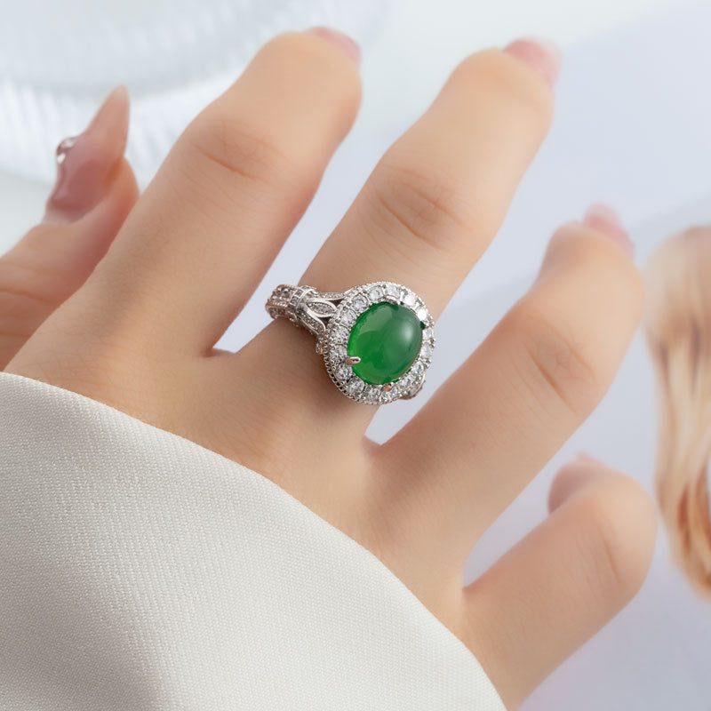Kenzy Agate Statement Ring [VIUZMTNJ]