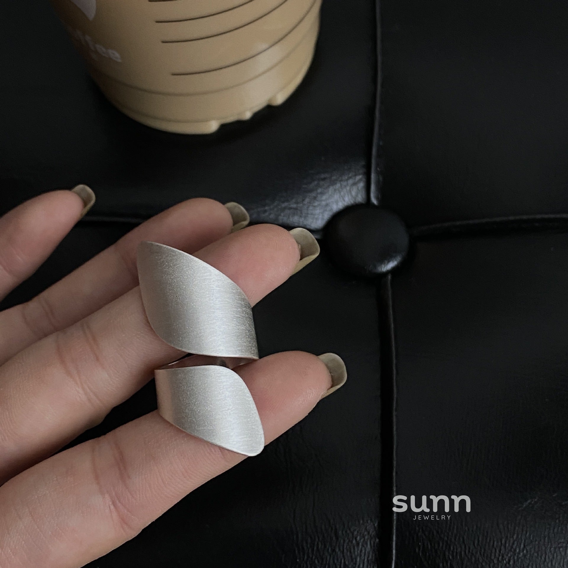 Keri Asymmetrical Open Ring [JJPMNYWY]