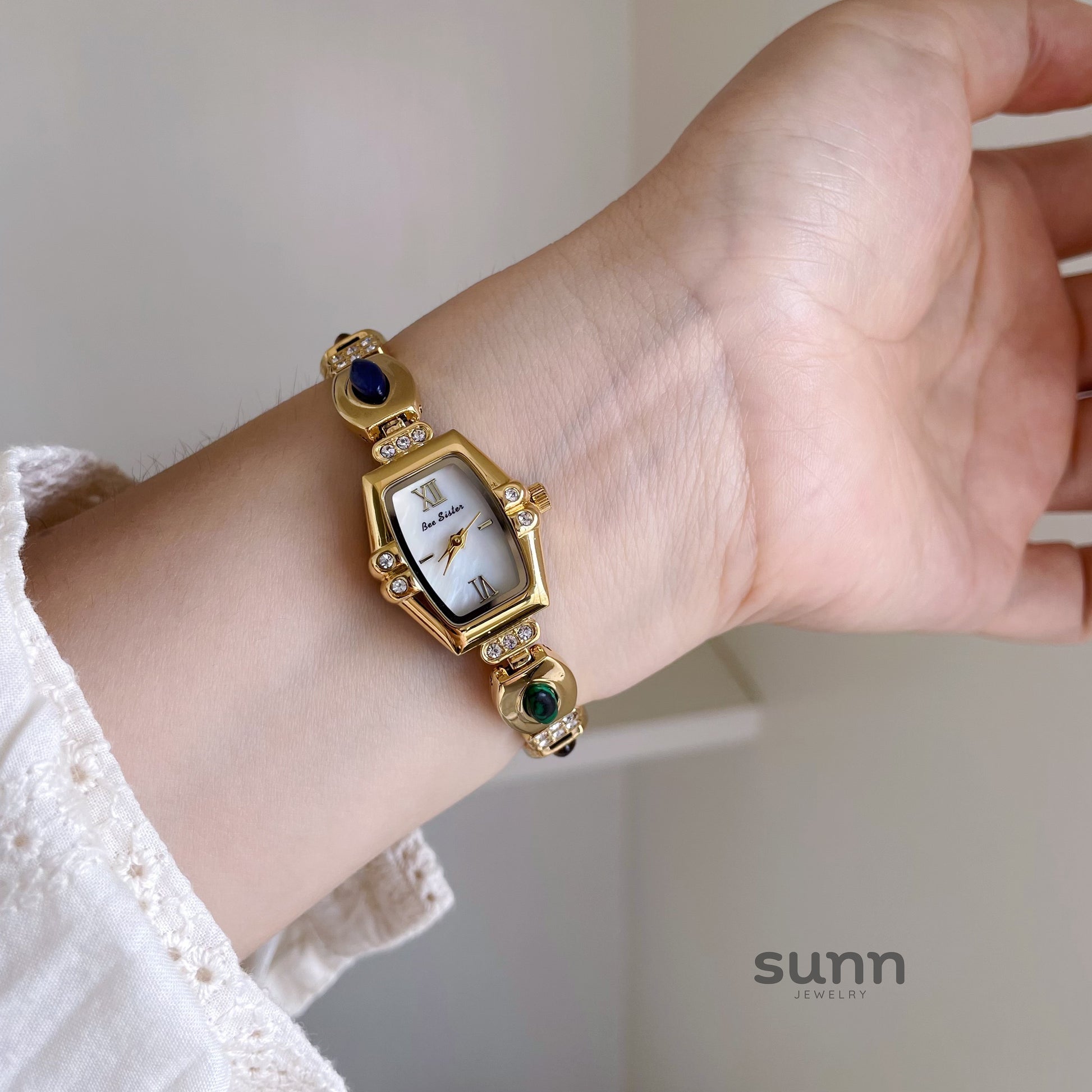 Kerrigan Dainty Gemstone Watch [EXRSIUS7]