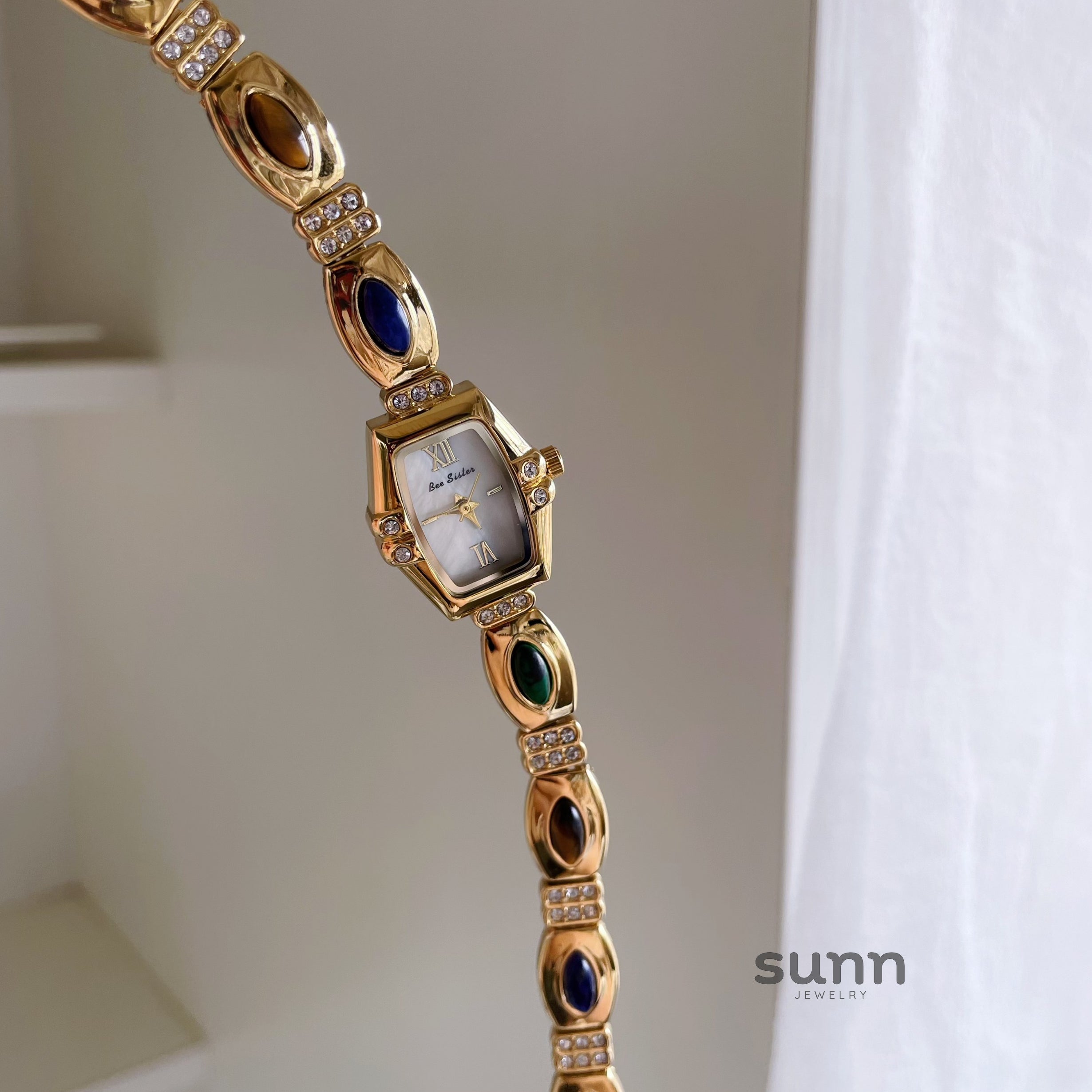Kerrigan Dainty Gemstone Watch [6GIFB1XV]
