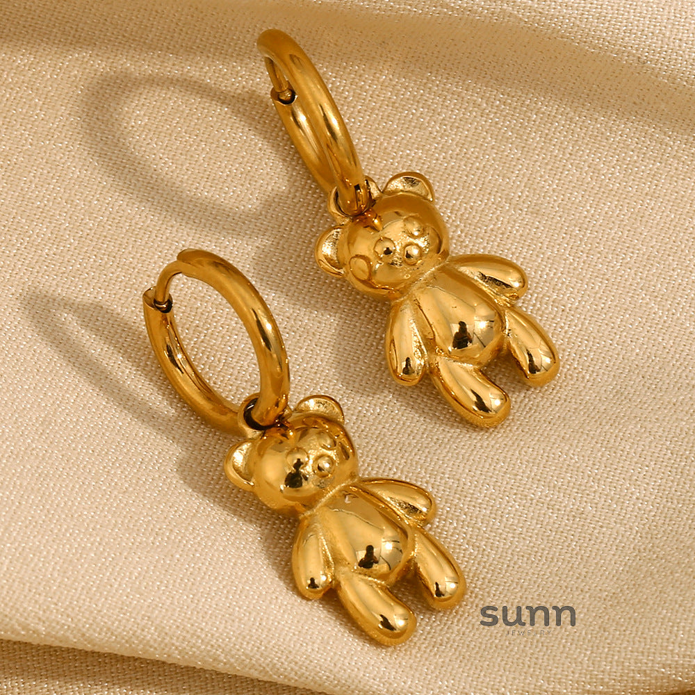 Keturah Golden Bear Studs [UGGNUXKW]