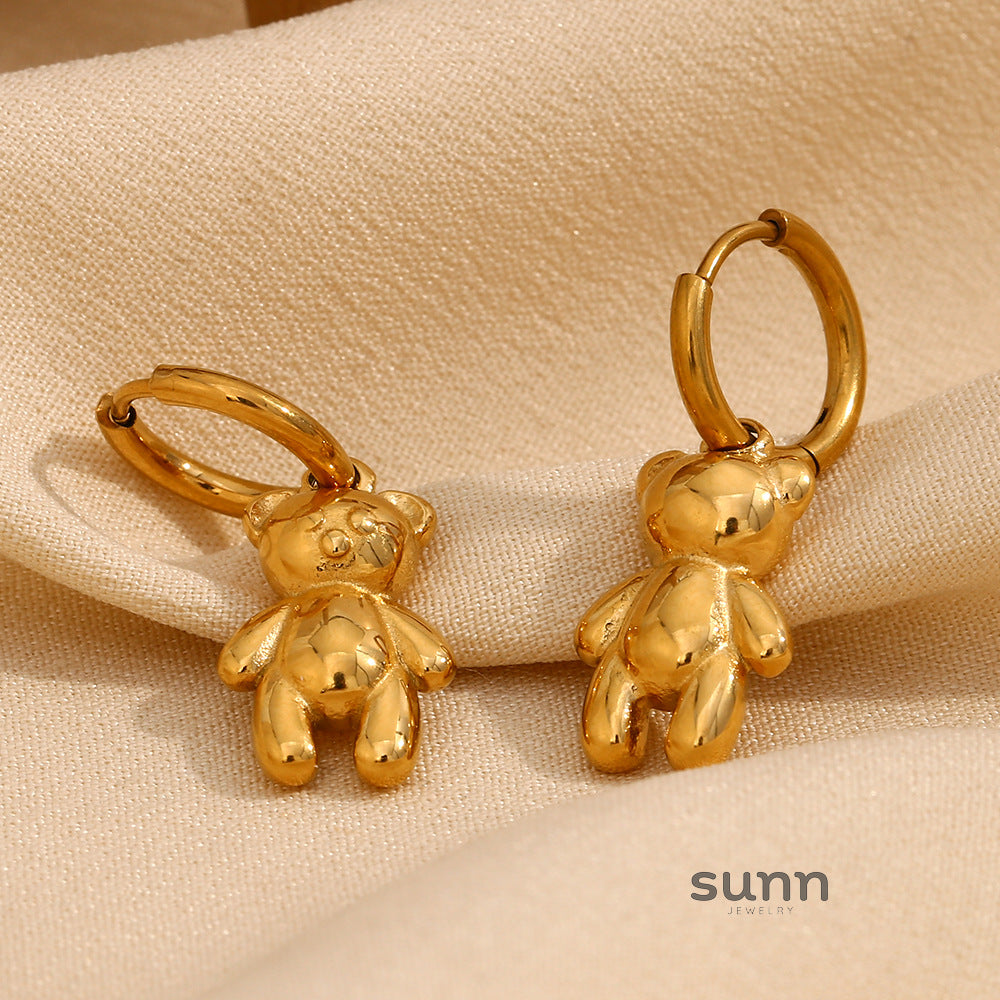 Keturah Golden Bear Studs [7J0X211Z]