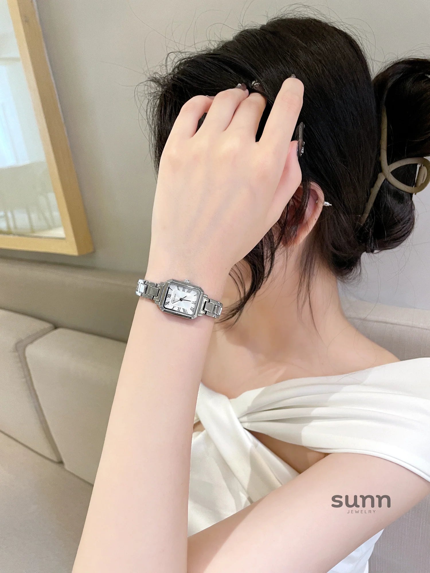 Keyli Elegant Rectangular Watch