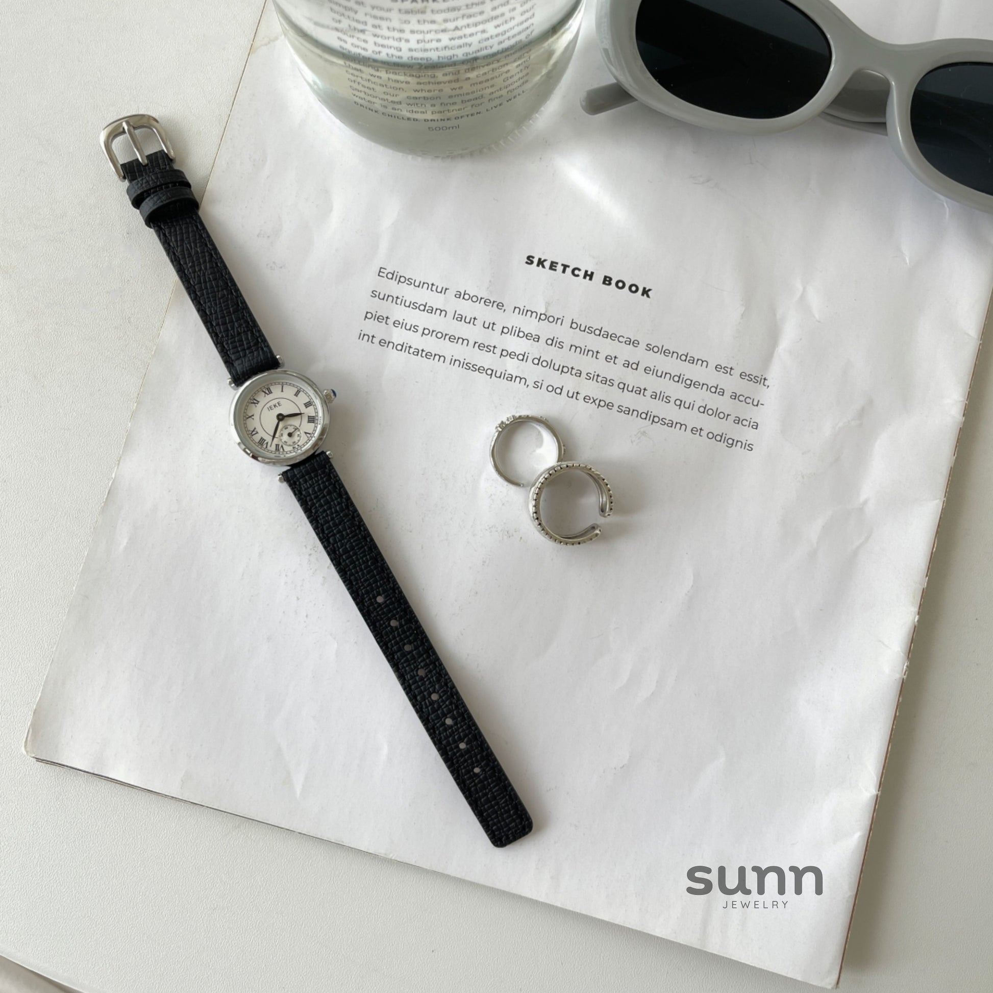 Kezia Retro Roman Watch [506K0MP5]