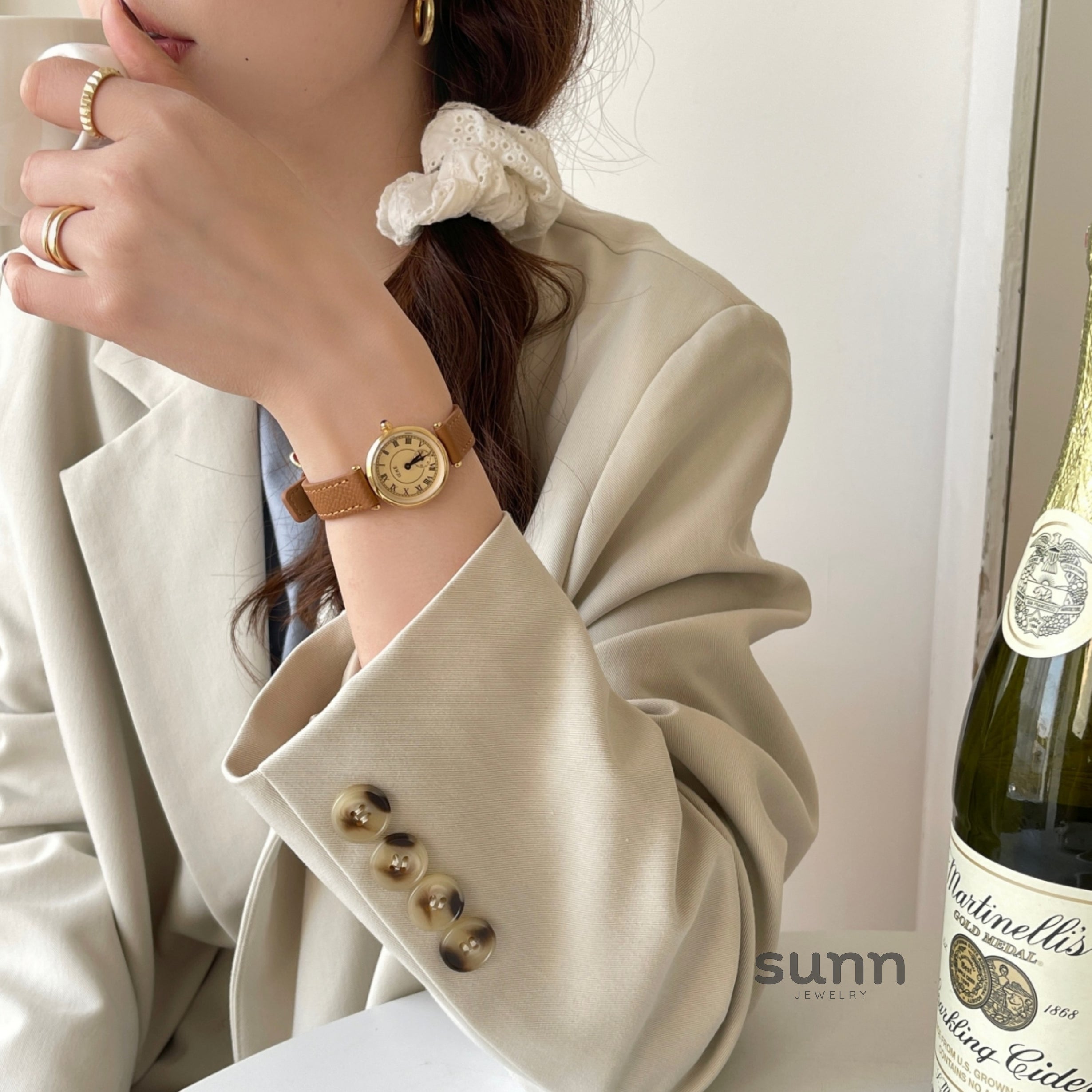 Kezia Retro Roman Watch [5M9NDT0V]
