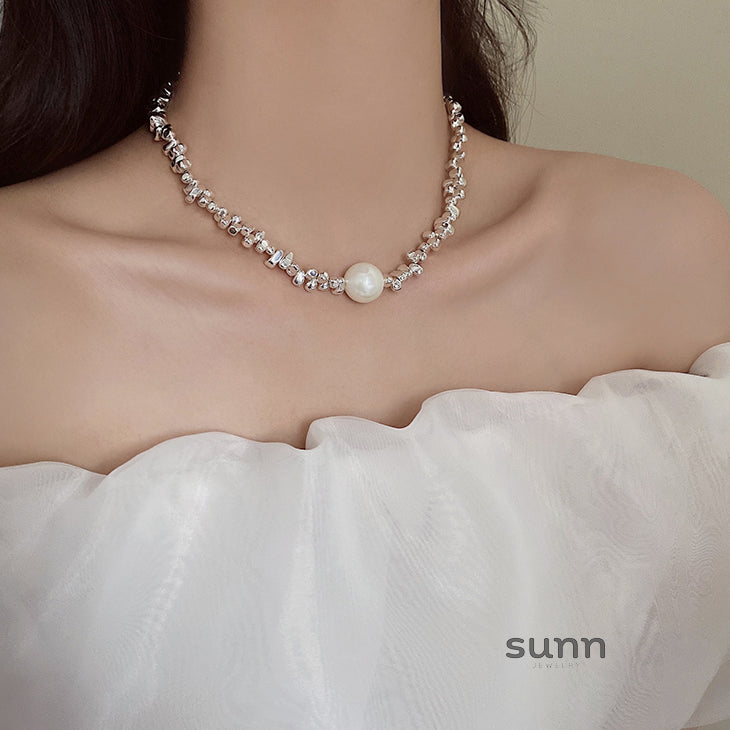 Kezia Vintage Pearl Necklace [PQP3OHAY]