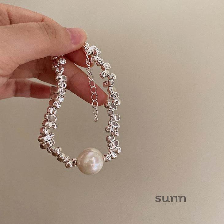 Kezia Vintage Pearl Necklace [4AEOTI46]