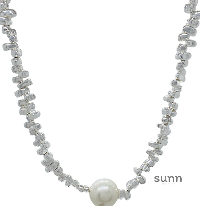 Kezia Vintage Pearl Necklace [QC622GOD]
