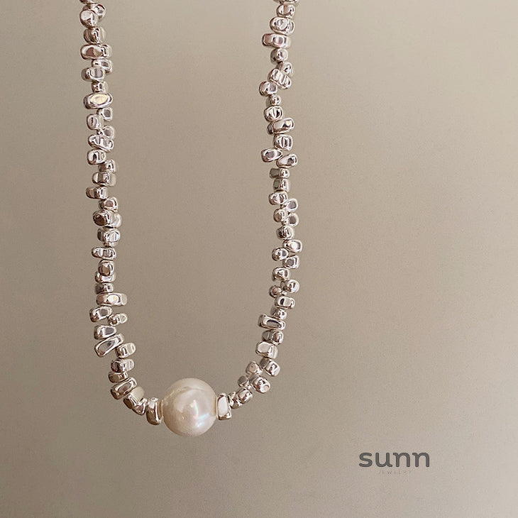 Kezia Vintage Pearl Necklace [NOVMGACW]