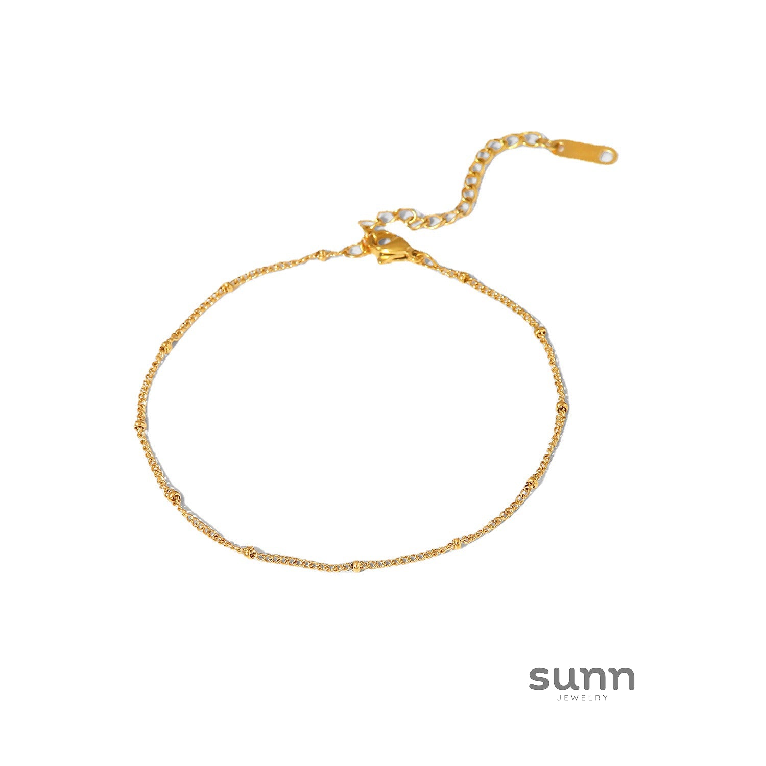 Keziah Dainty Gold Anklet [DLXN9JXV]