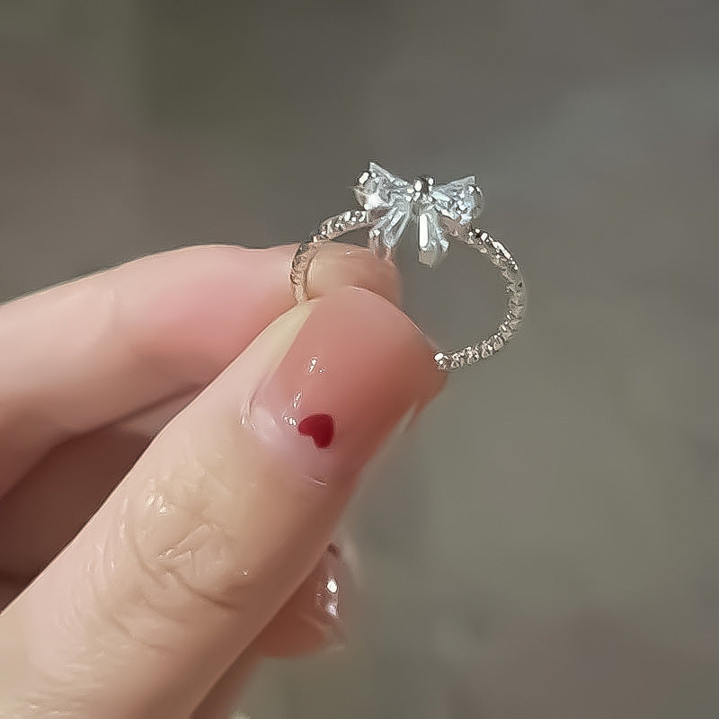 Khadija Dainty Bow Ring [GTG24VQM]