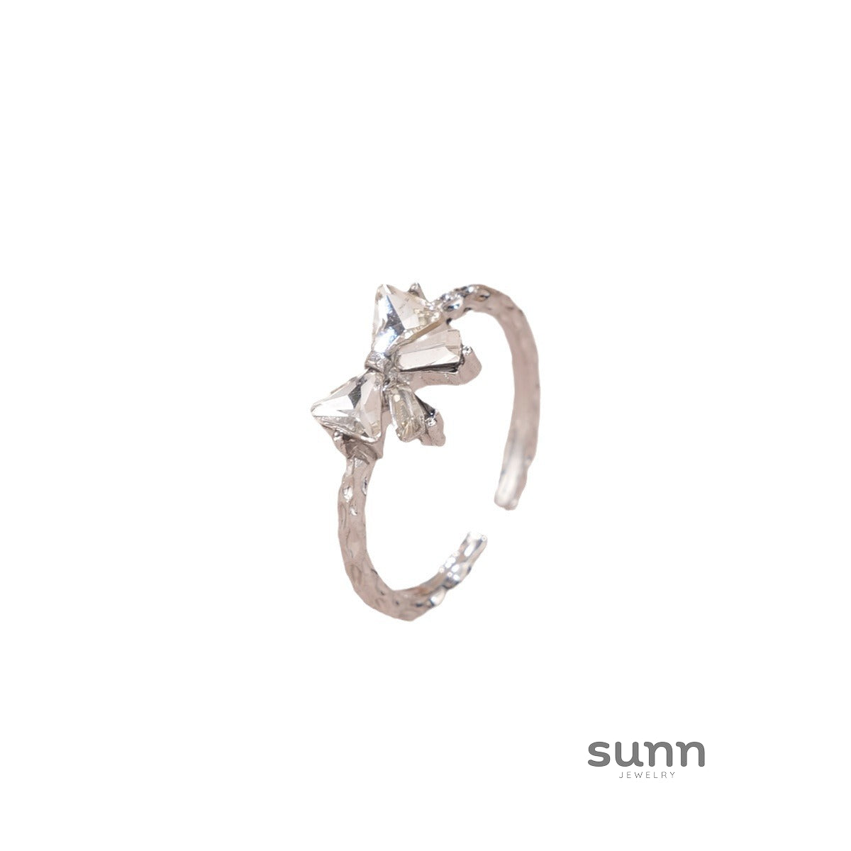 Khadija Dainty Bow Ring [DSDX9FAS]