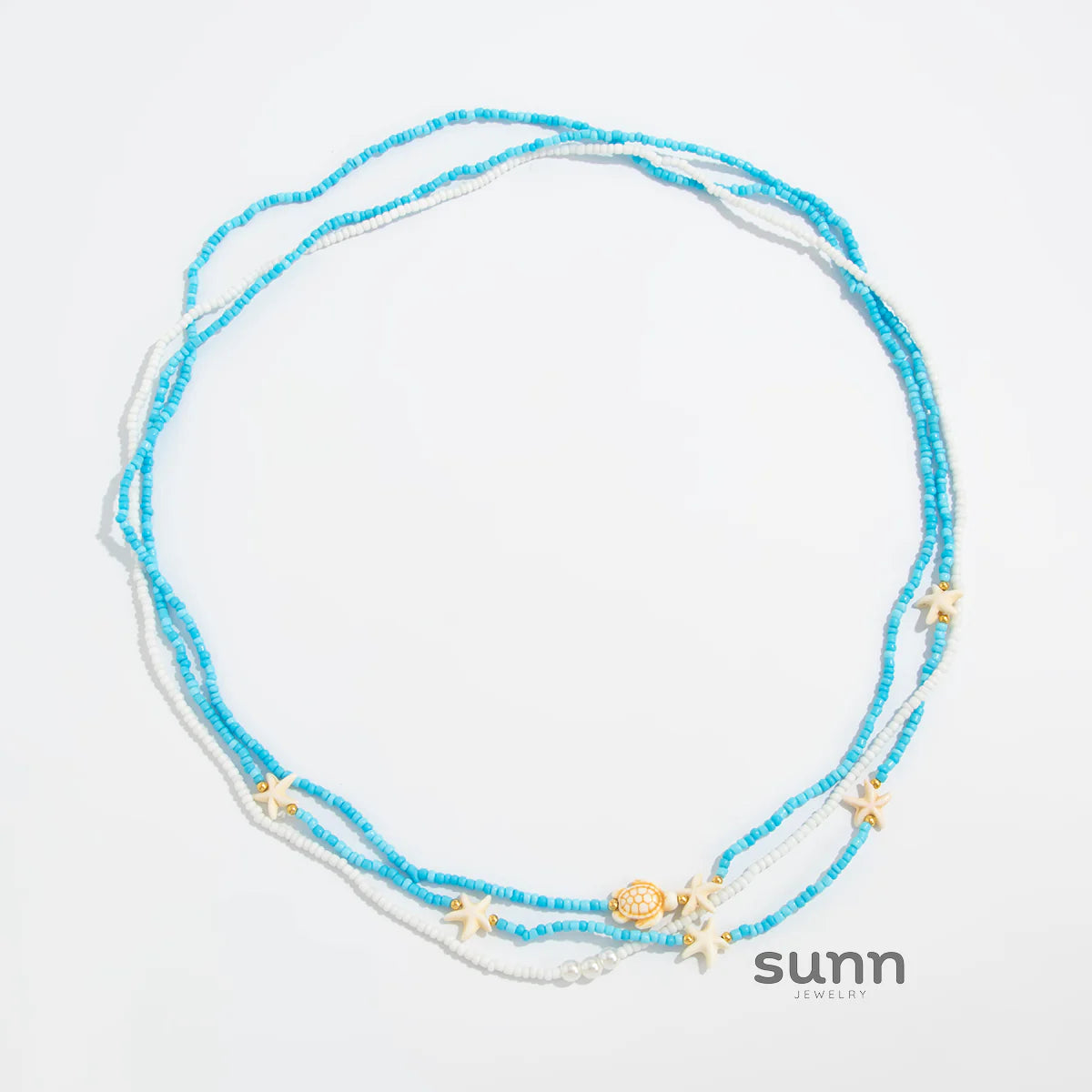 Khalessi Starfish Beaded Waist Chain Set