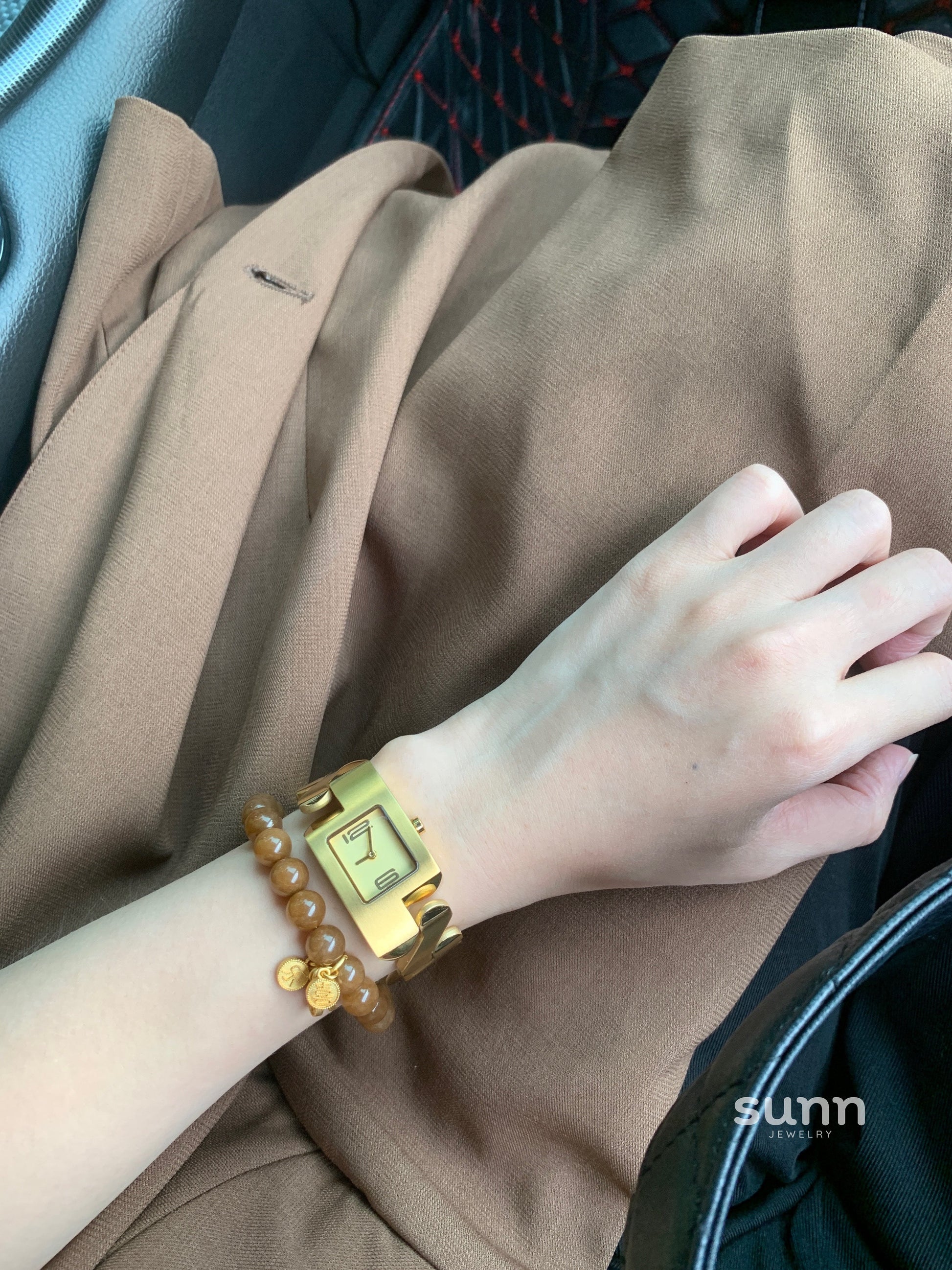Khali Vintage Square Watch