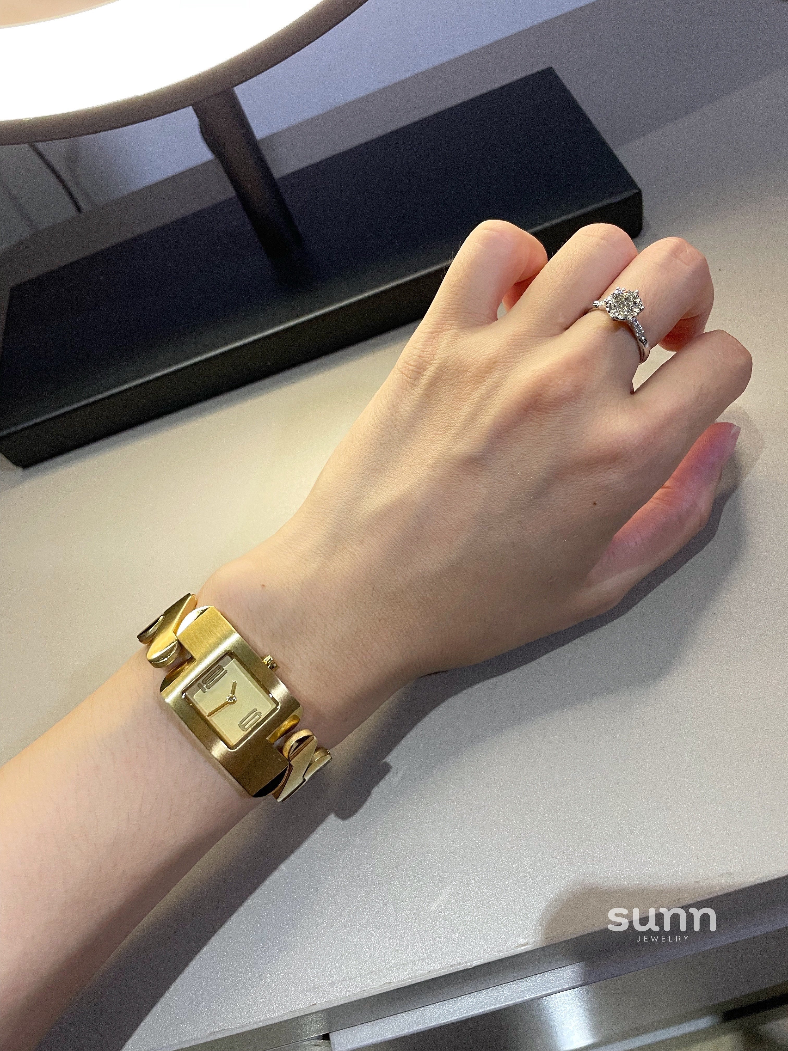 Khali Vintage Square Watch