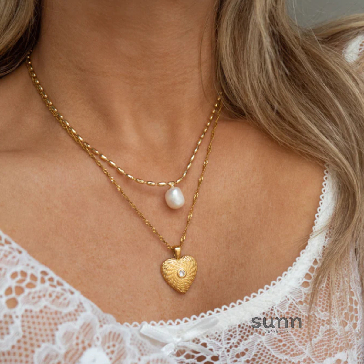 Khalia Mother-of-Pearl Necklace [RHDS7KA7]