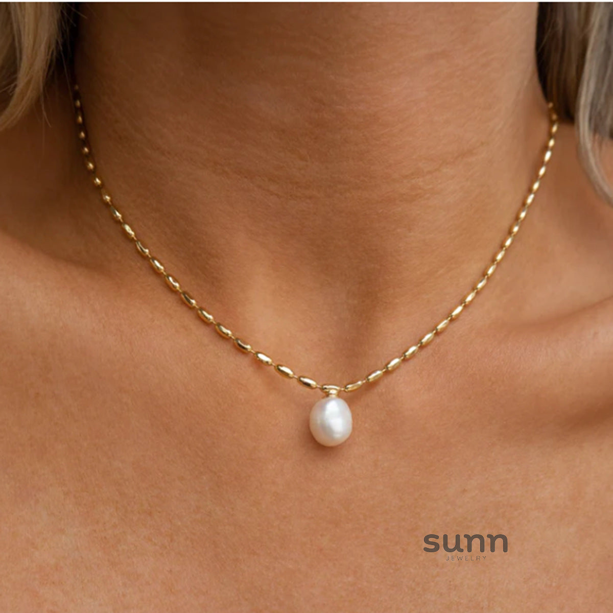 Khalia Mother-of-Pearl Necklace [A5Q7M7EW]
