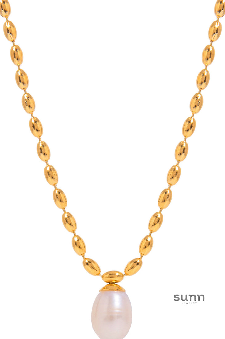 Khalia Mother-of-Pearl Necklace [BACRDYA2]
