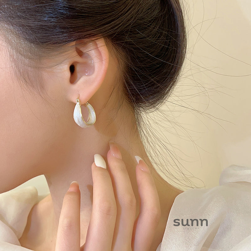 Khaliah Glazed Drop Earrings [JX0Z6MNQ]