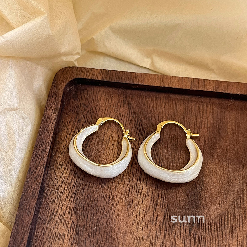 Khaliah Glazed Drop Earrings [PUCHMDWC]